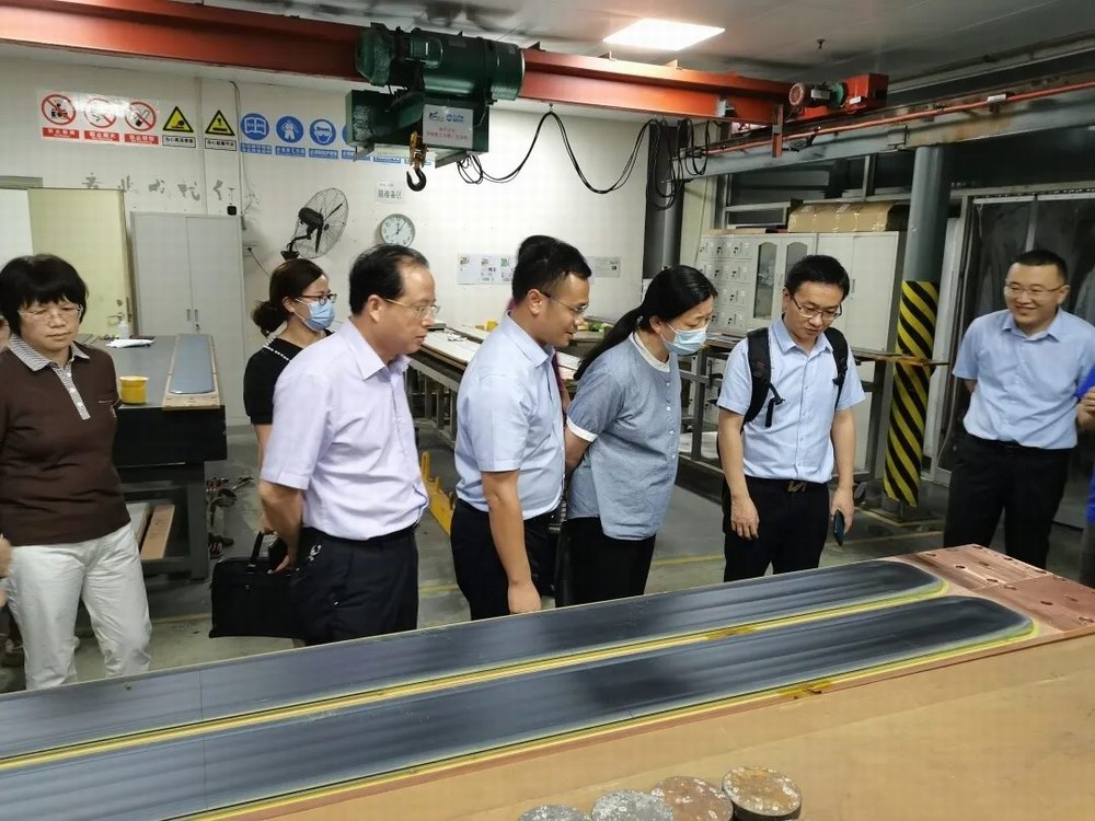 广西壮族自治区工商联机关党委书记、一级巡视员陈宁一行莅临晶联光电调研